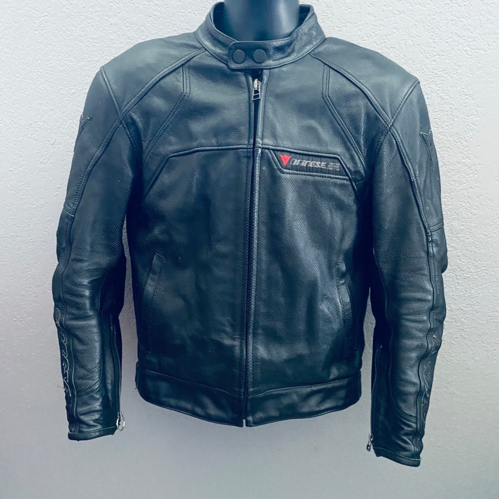 Limited Edition Dainese Leather Motorcycle Jacket - Size 50 US SIZE